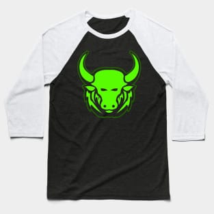 Green Bullish Baseball T-Shirt